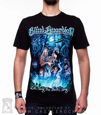 футболка blind guardian "let's sing the bards' song"