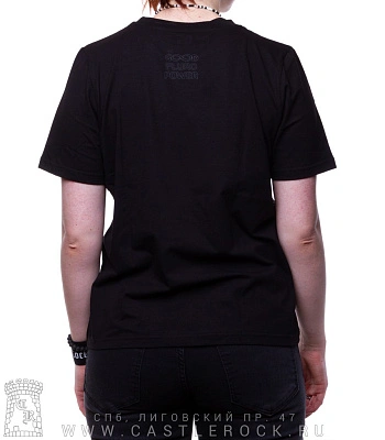 женская футболка ежик (прямая, светится)