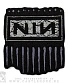 нашивка nine inch nails (лого, вышивка)