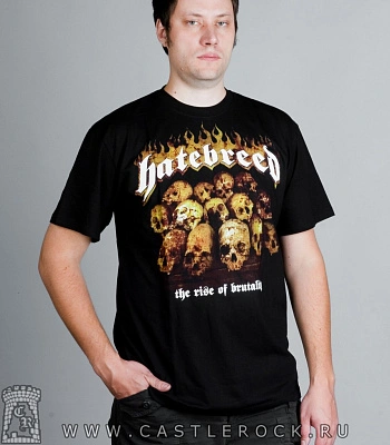 футболка hatebreed "the rise of brutality"