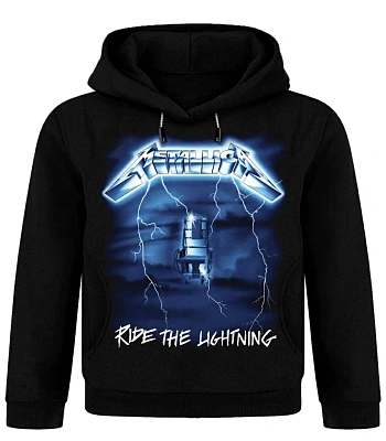 толстовка детская metallica "ride the lightning"