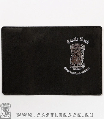 обложка для документов castle rock (черная)