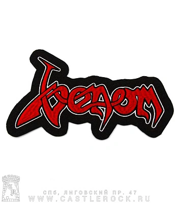 нашивка на спину venom (лого, вышивка)