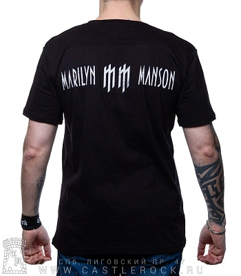 футболка marilyn manson (marilyn monroe, charles manson)