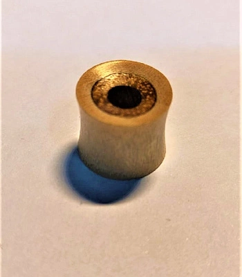 Тоннель Акрил Черный (с резинкой) 10 мм