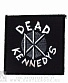 нашивка dead kennedys (лого ч/б)