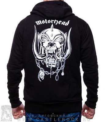балахон на молнии motorhead (лого)