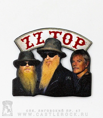магнит металлический zz top (группа)
