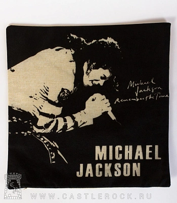 чехол на подушку michael jackson "remember the time"