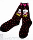 носки скелет микки мауса (черные)