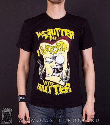 футболка we butter the bread with butter