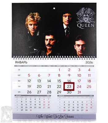 календарь настенный queen (группа)