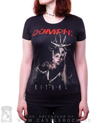 женская футболка oomph! "ritual"