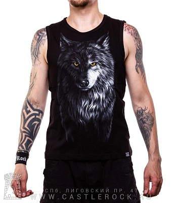 майка волк (желтые глаза, светится)