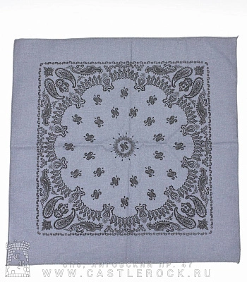 бандана классика серая (огурцы черные) бандана классика серая (огурцы черные)