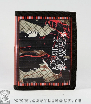 кошелек bullet for my valentine "hand of blood" (к/з)