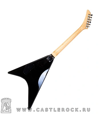 электрогитара v-образная caraya e233bk