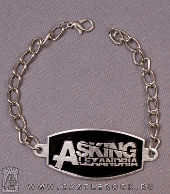 браслет на цепочке asking alexandria