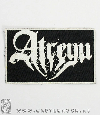 нашивка atreyu (лого белое)