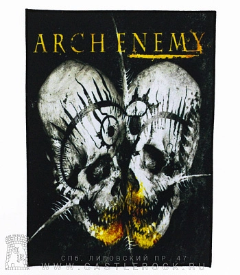 нашивка на спину arch enemy "black earth"
