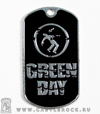 жетон green day (черный)