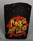 торба anarchy анархия punks not dead (надпись желтая)
