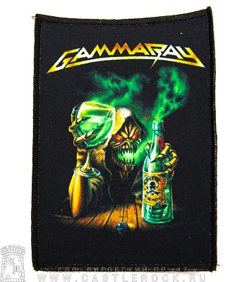 нашивка gamma ray "cheers to the metal"
