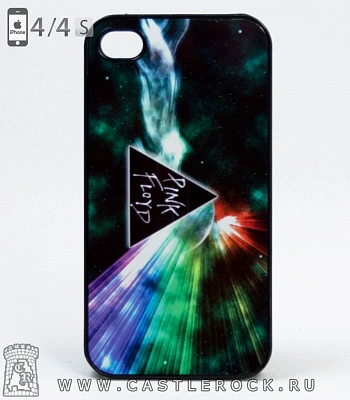 чехол для iphone pink floyd "the dark side of the moon"