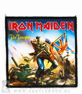 нашивка iron maiden "the trooper"
