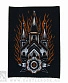 нашивка на спину горящая церковь