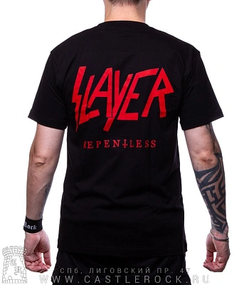 футболка slayer "repentless" (принт большой)