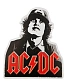 наклейка виниловая ac/dc angus young
