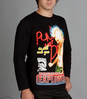 футболка exploited "the british are coming!" д/р