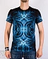 футболка морозный узор (полноформат, светится)