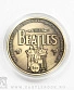 монета сувенирная крупная beatles (скрипичный ключ)