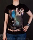 женская футболка korn "the serenity of suffering"