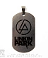 жетон с гравировкой linkin park