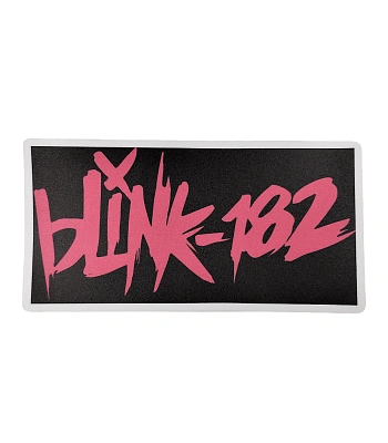наклейка виниловая blink-182 (лого надпись)