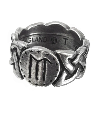 кольцо alchemy gothic (алхимия готик) r195 viking virility runering