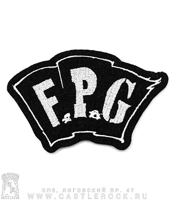 нашивка f.p.g. (вышивка)