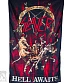 постер тканевый slayer "hell awaits"