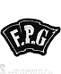 нашивка f.p.g. (вышивка)