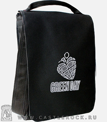сумка с вышивкой green day