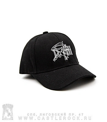 бейсболка death (шесть клиньев, вышивка)