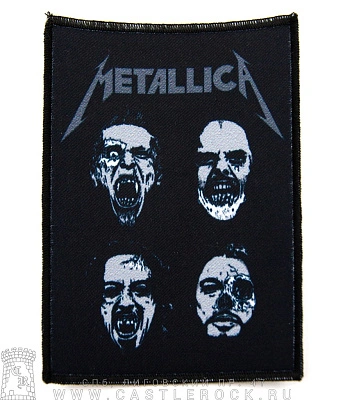 нашивка metallica (группа-монстры)
