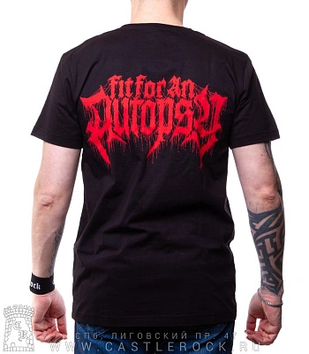 футболка fit for an autopsy "oh what the future holds"