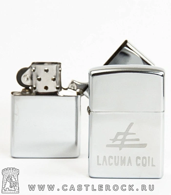 зажигалка с гравировкой lacuna coil
