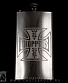фляга стальная с гравировкой west coast choppers 6 oz
