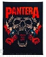 нашивка на спину pantera "mouth for war"