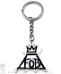 брелок металлический fall out boy